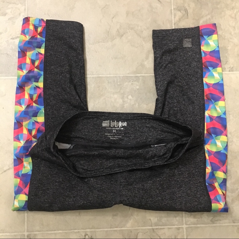 Lularoe "Jade" Medium Workout Capri Pants